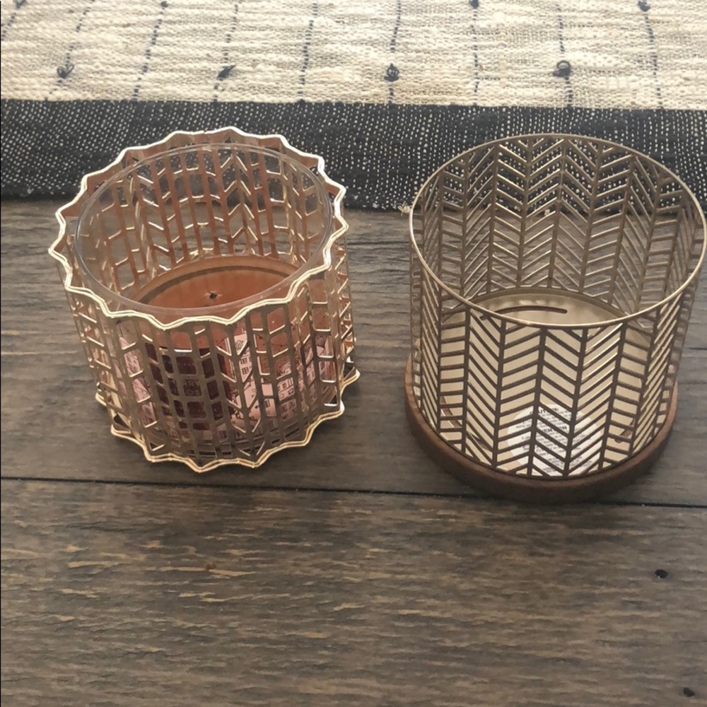 Candle Holders from Bath & Body